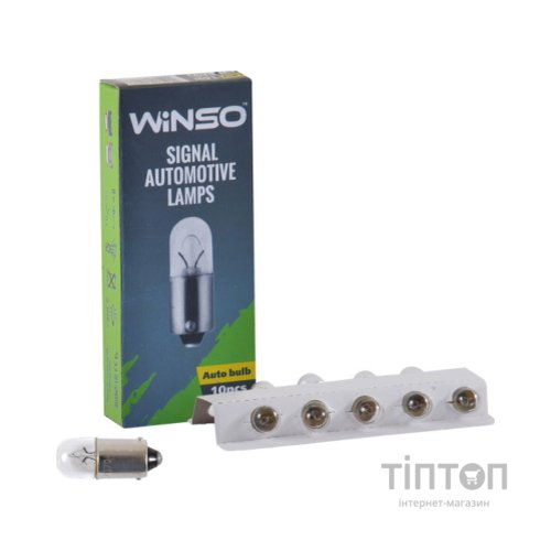 Автолампа WINSO T4W 4W BA9s (713170)