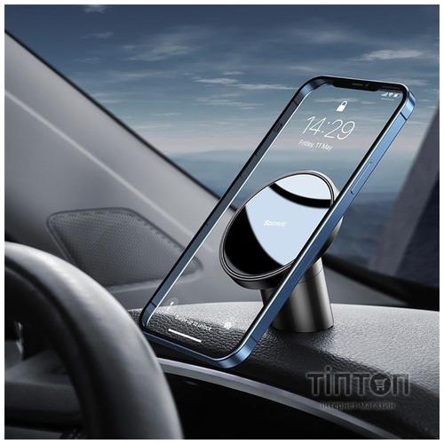 Універсальний автотримач Baseus for Dashboards and Air Outlets, black (SULD-01)