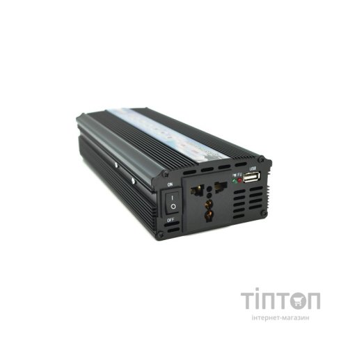 Автомобільний інвертор 12V/220V 2000ВА(1200Вт), approximate sinusoid Voltronic (YT-2000W-CI12V)