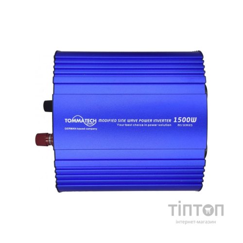 Автомобільний інвертор 12V/220V MS-1500 1800W, approximate sinusoid, USB, Shuko*2 Tommatech (29446)