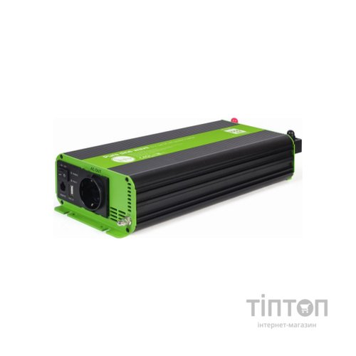 Автомобільний інвертор 12V/230V 1000W (2000W peak power) чиста синусоїда EnerGenie (EG-PWC-PS1000-01)