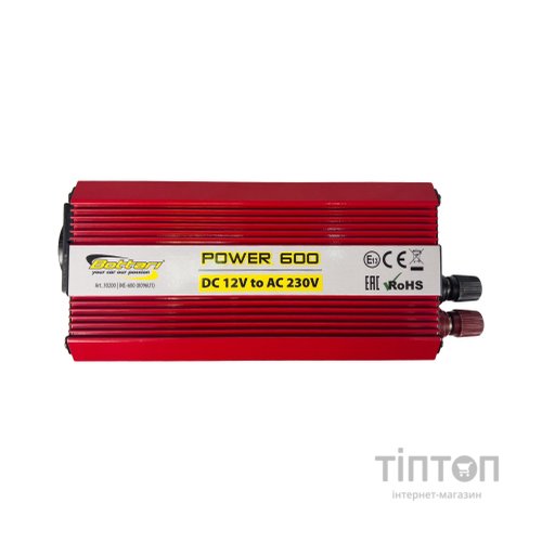 Автомобільний інвертор Bottari DC 12V - AC 230V 600W "POWER-600" (30200-IS)