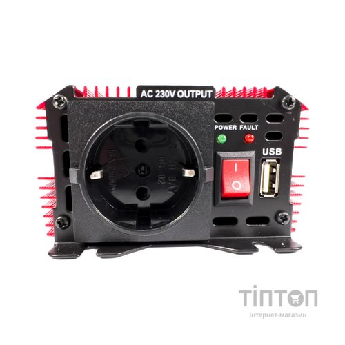 Автомобільний інвертор Bottari DC 12V - AC 230V 600W "POWER-600" (30200-IS)
