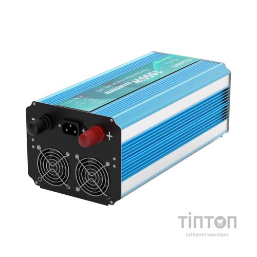 Автомобільний інвертор Choetech 12/220V 1000Вт, з функцією ДБЖ, чиста синусоїда (INV-C1000WUPS-EU)