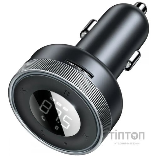 Зарядний пристрій Baseus Enjoy Car Wireless MP3 Charger USB Black (CCLH-01)