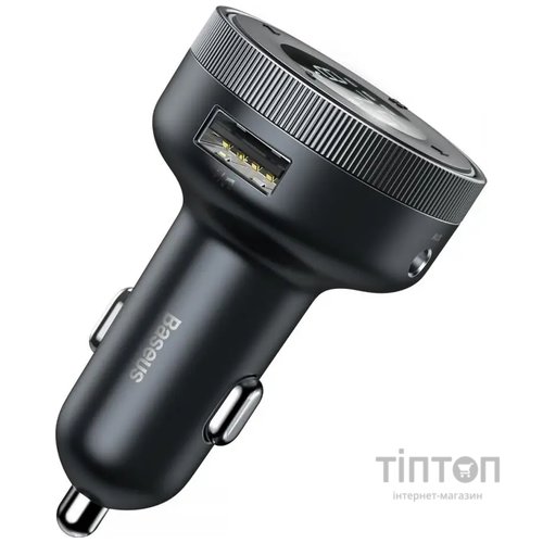 Зарядний пристрій Baseus Enjoy Car Wireless MP3 Charger USB Black (CCLH-01)