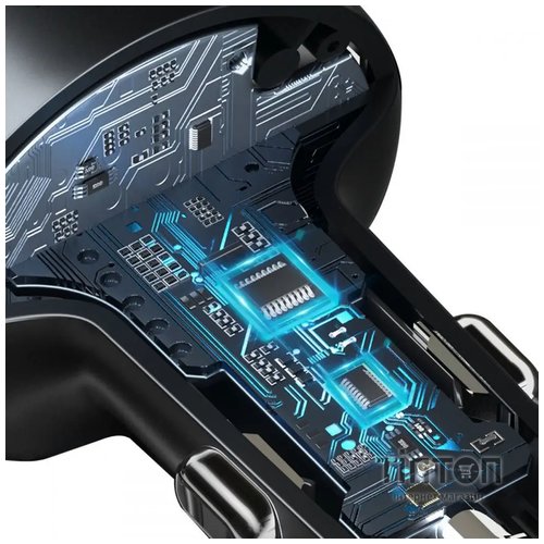 Зарядний пристрій Baseus Enjoy Car Wireless MP3 Charger USB Black (CCLH-01)