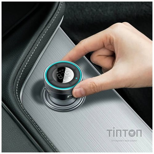 Зарядний пристрій Baseus Enjoy Car Wireless MP3 Charger USB Black (CCLH-01)