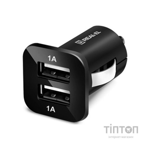 Автомобільний зарядний пристрій REAL-EL CA-22