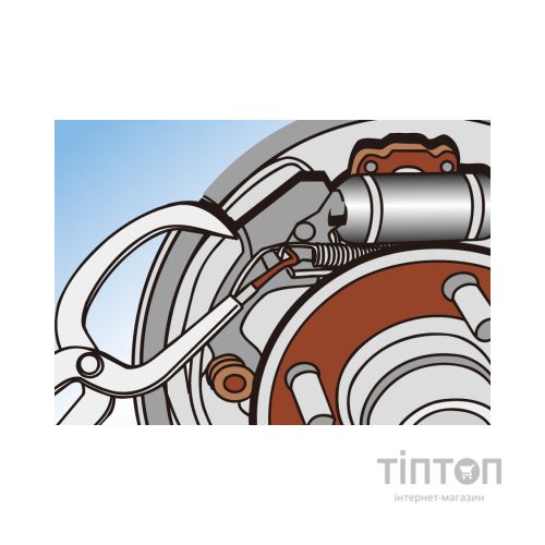 Автомобільний зйомник KING TONY для зняття пружин (9BC124)