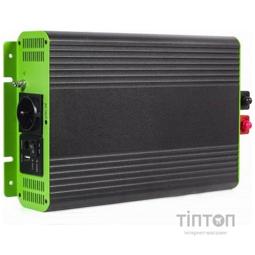 Автомобільний інвертор EnerGenie 12V/230V 2000W (4000W peak power) чиста синусоїда (EG-PWC-PS2000-01)