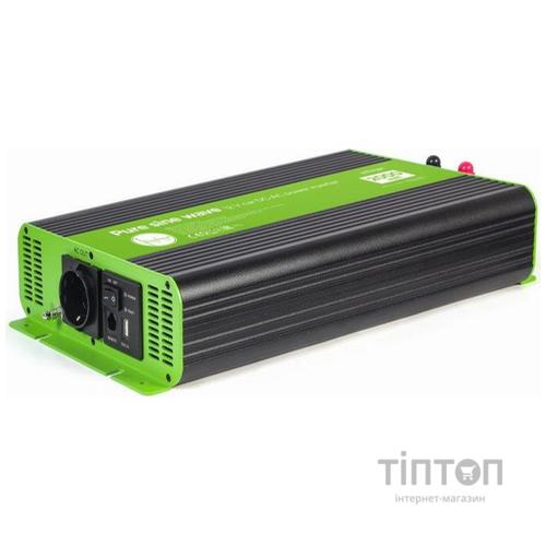 Автомобільний інвертор EnerGenie 12V/230V 2000W (4000W peak power) чиста синусоїда (EG-PWC-PS2000-01)