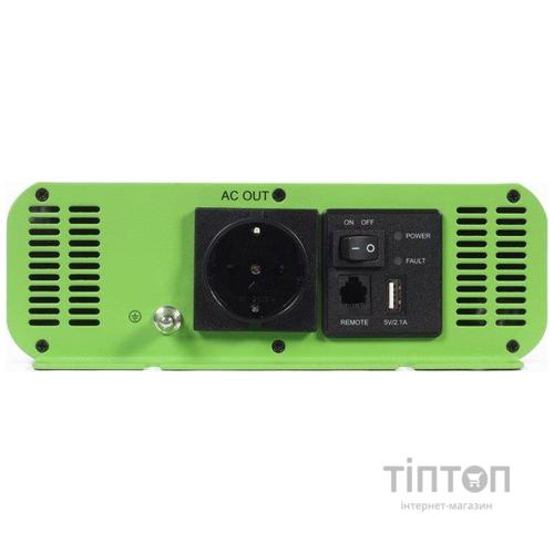 Автомобільний інвертор EnerGenie 12V/230V 2000W (4000W peak power) чиста синусоїда (EG-PWC-PS2000-01)