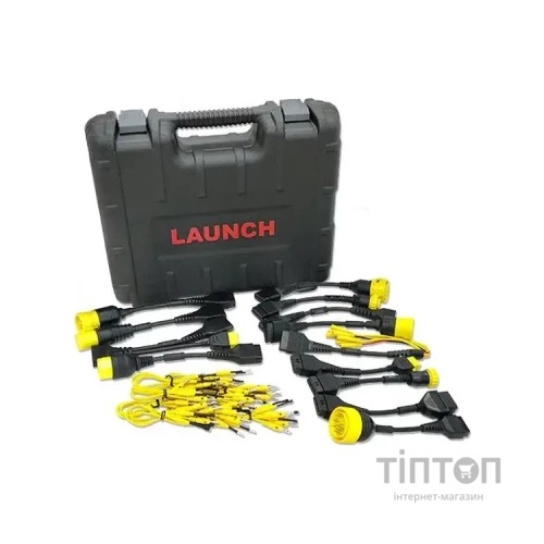 Автосканер LAUNCH вантажний комплект адаптерів та ПЗ для X-431 PAD (301180746)