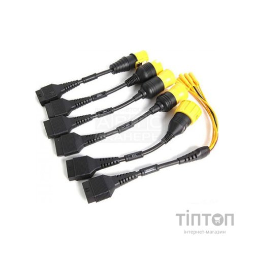 Автосканер LAUNCH вантажний комплект адаптерів та ПЗ для X-431 PAD (301180746)