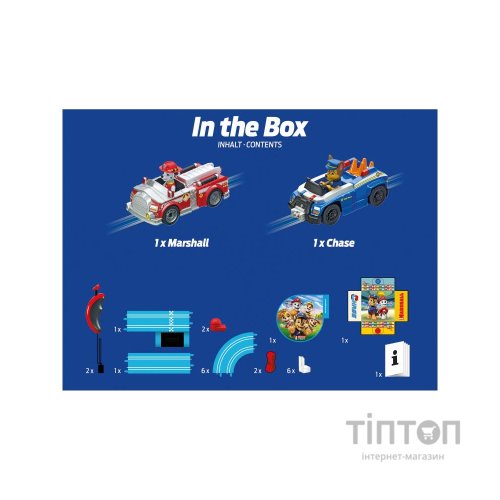 Автотрек Carrera First Paw Patrol На трасі, довжина траси 2.4 м (CR-20063056)