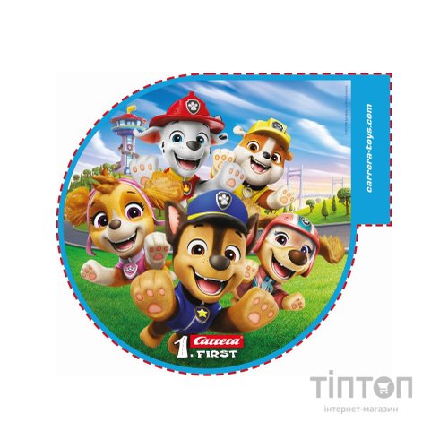 Автотрек Carrera First Paw Patrol На трасі, довжина траси 2.4 м (CR-20063056)