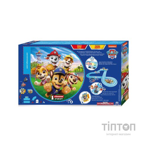 Автотрек Carrera First Paw Patrol Перегони і порятунок (CR-20063058)