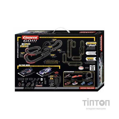 Автотрек Carrera GO!!! Гіганти швидкості DTM (CR-20062596)