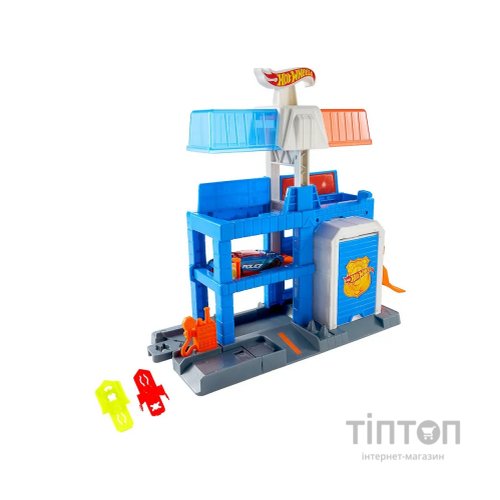 Автотрек Hot Wheels City Поліцейська вежа в місті (JHL74)
