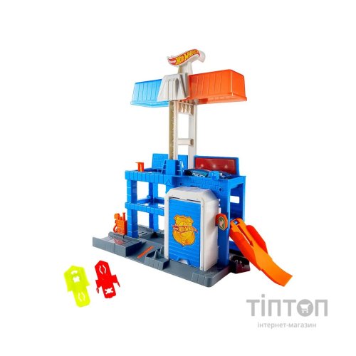 Автотрек Hot Wheels City Поліцейська вежа в місті (JHL74)