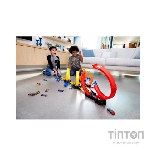 Автотрек Hot Wheels Карколомні трюки в петлях (HDR83)