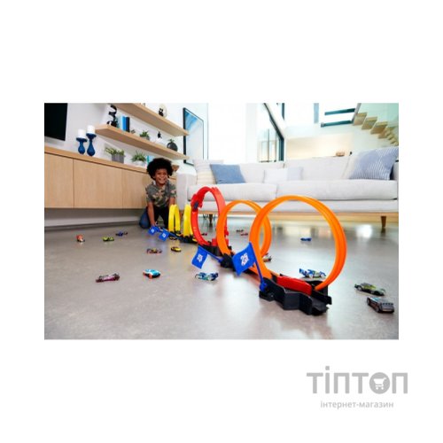 Автотрек Hot Wheels Карколомні трюки в петлях (HDR83)