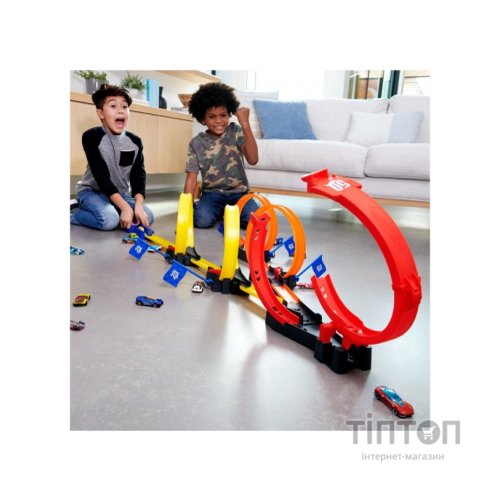 Автотрек Hot Wheels Карколомні трюки в петлях (HDR83)