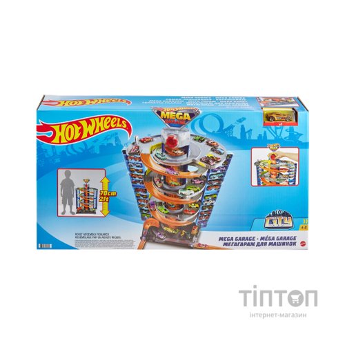 Автотрек Hot Wheels Мегагараж для машинок (GTT95)