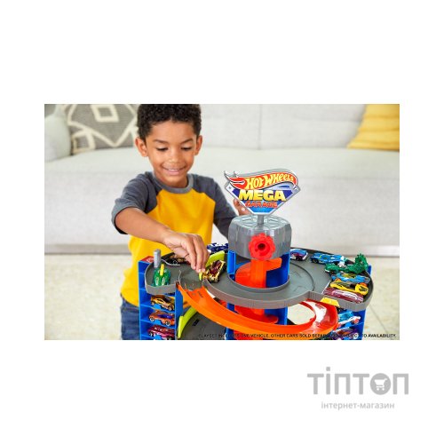 Автотрек Hot Wheels Мегагараж для машинок (GTT95)