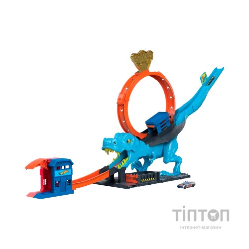 Автотрек Hot Wheels Полювання Ті-Рекса (HKX42)