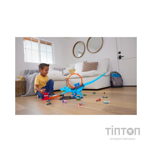 Автотрек Hot Wheels Полювання Ті-Рекса (HKX42)