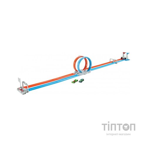 Автотрек Hot Wheels Портативний "Подвійна петля" (GFH85)