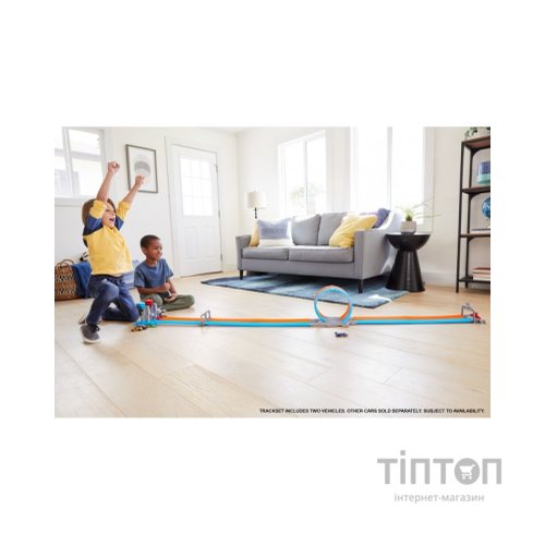 Автотрек Hot Wheels Портативний "Подвійна петля" (GFH85)