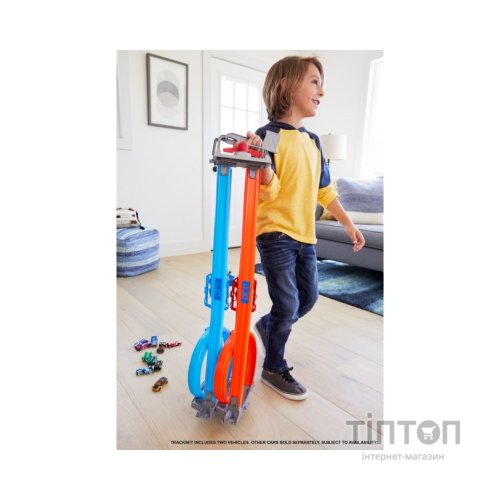 Автотрек Hot Wheels Портативний "Подвійна петля" (GFH85)