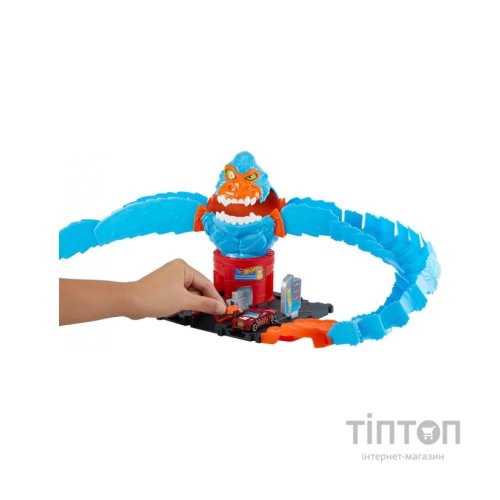 Автотрек Hot Wheels Порятунок від горили серії "Небезпечні створіння" (HDR30)