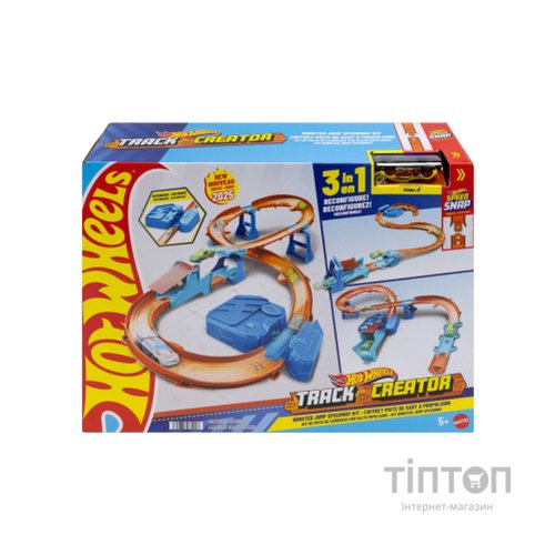 Автотрек Hot Wheels Track creator Крутий стрибок (JDB49)
