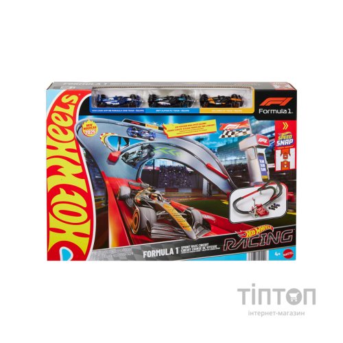 Автотрек Hot Wheels Траса для перегонів Формули 1 (JDY15)