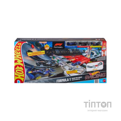 Автотрек Hot Wheels Траса Гран-прі Формули 1 (JDY16)