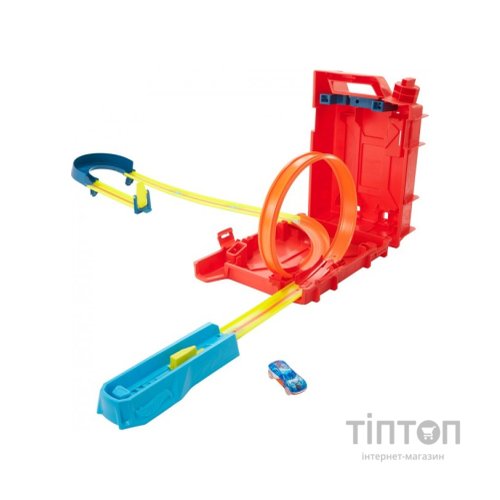 Автотрек Hot Wheels Турботрюки серії Track Builder Unlimited (HDX78)