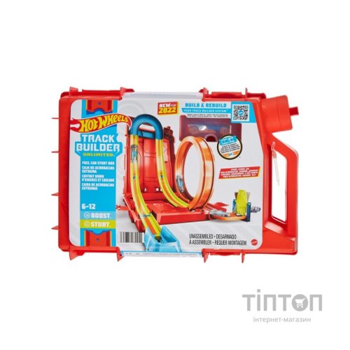 Автотрек Hot Wheels Турботрюки серії Track Builder Unlimited (HDX78)