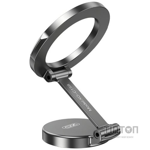 Автотримач XO C158 Universal Magnetic 360 rotating Phone Holder Black