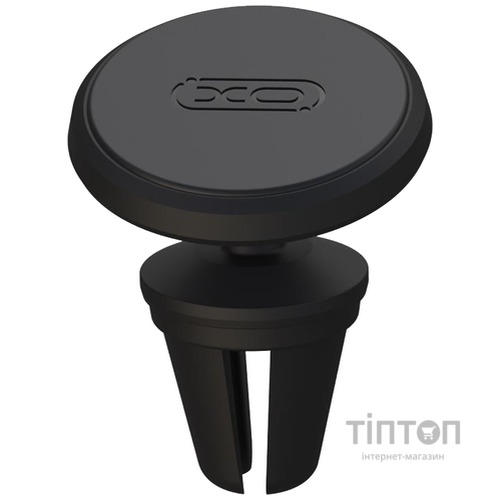 Автотримач XO C96B Air Vent Car Holder Round Magnetic Black