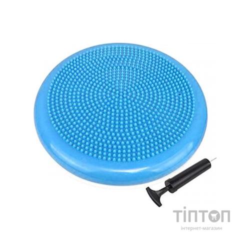 Балансувальний диск PowerPlay масажна подушка Blue (PP_4009_Blue)