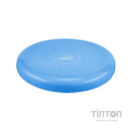 Балансувальний диск PowerPlay масажна подушка Blue (PP_4009_Blue)