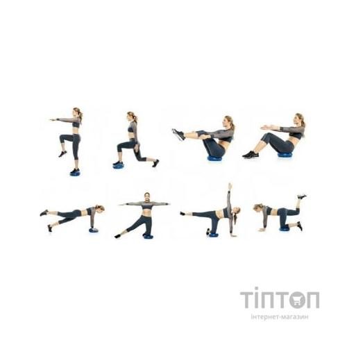 Балансувальний диск PowerPlay масажна подушка Blue (PP_4009_Blue)