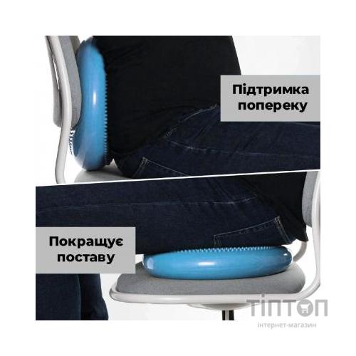 Балансувальний диск PowerPlay масажна подушка Blue (PP_4009_Blue)