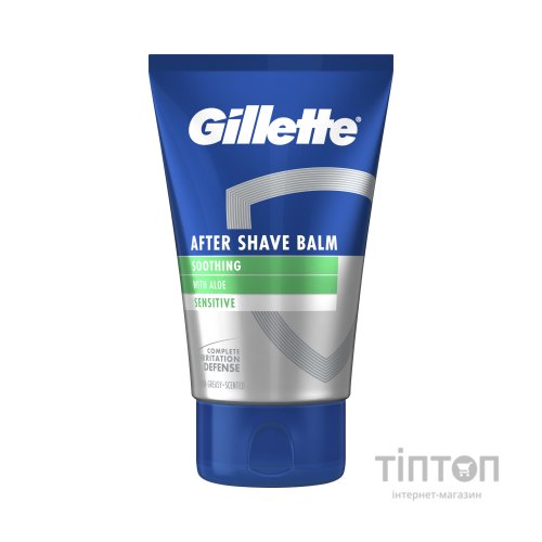 Бальзам після гоління Gillette Series Заспокійливий з алое вера 100 мл (8001090303431)