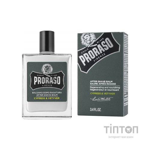 Бальзам після гоління Proraso Cypress & Vetiver 100 мл (8004395007820)