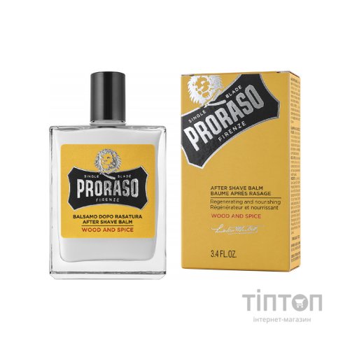 Бальзам після гоління Proraso Wood & Spice 100 мл (8004395007806)